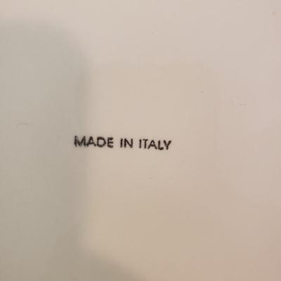 LOT 142L: Italian Ceramic Dinnerware with Italian Style Pitcher & Mug