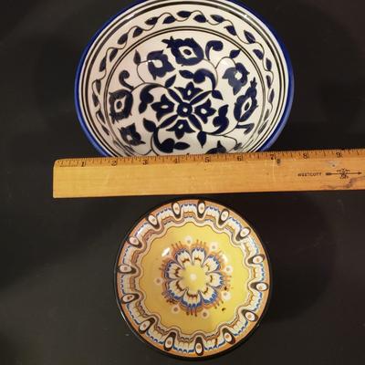 LOT 143K: Collection of Ceramics from Around the World & Starbucks Barista Lemon Pitcher