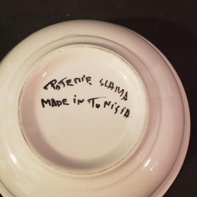 LOT 143K: Collection of Ceramics from Around the World & Starbucks Barista Lemon Pitcher