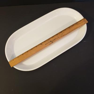 LOT 144L: Imperia Italian Pasta Maker, New Pasta Drying Rack & Large Serving Dishes