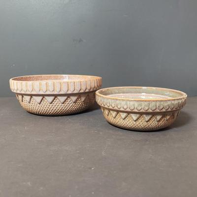 LOT 146K: Art Pottery Butter Crocks, Mugs & More