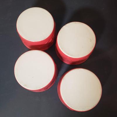 LOT 147L: Italian Terracotta Servingware & Ceramic Ramekins