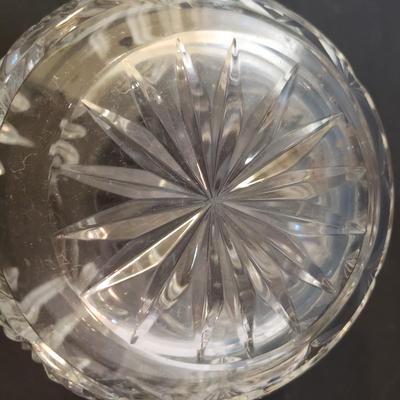 LOT 154L: Orrefors Vase & Candle Holder, Lotus Flower Candle Holder & More