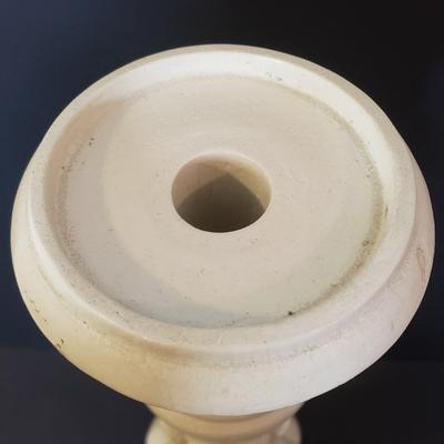 LOT 155L: Collection of Home Decor-Lamp, Faux Orchid, Candle Holders & More