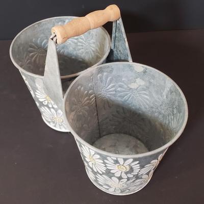 LOT 155L: Collection of Home Decor-Lamp, Faux Orchid, Candle Holders & More