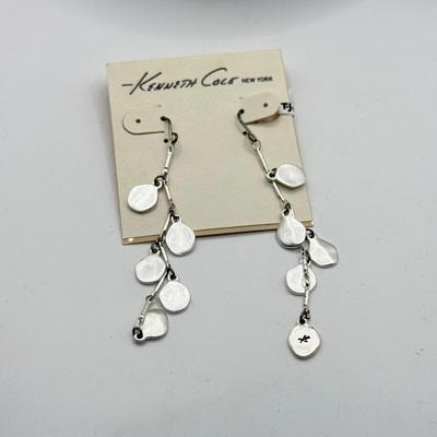 LOT 161J: NWT Argento Vivo Sterling Silver Earrings, Laurel Birch NWT Shell Earrings, Kenneth Cole Reaction NWT Earrings, Abalone...