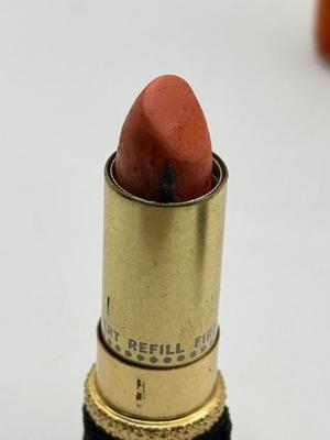 LOT 164J: Fabulous 1962 Revlon Les Mannequins Doll Lipstick No. 9210 w/ REAL Lipstick inside! includes Original Box w/ Lid & Modern...