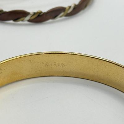 LOT 165J: Bunch o' Bangles including Monet w/ Safety Chains