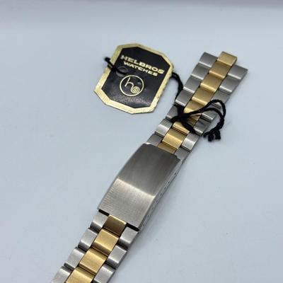 LOT 170J: Vintage Ladies' Pulsar Quartz Watch w/ Safety Chain, Helbros Watch Band, Gold Fill/Plated Ring & More