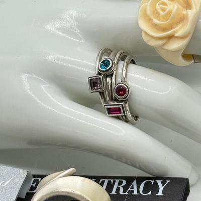 LOT 179J: Costume Jewelry Rings