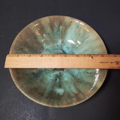 LOT 183K: Collection of Drip Glaze & Other Art Pottery Servingware
