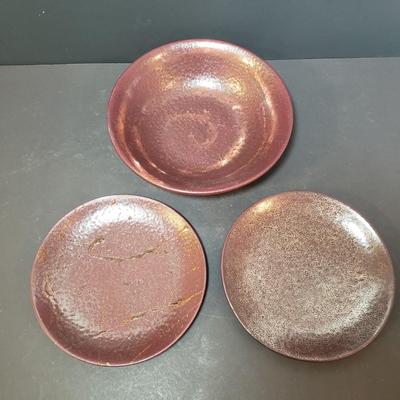 LOT 183K: Collection of Drip Glaze & Other Art Pottery Servingware