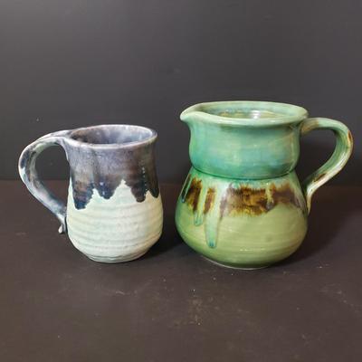 LOT 183K: Collection of Drip Glaze & Other Art Pottery Servingware