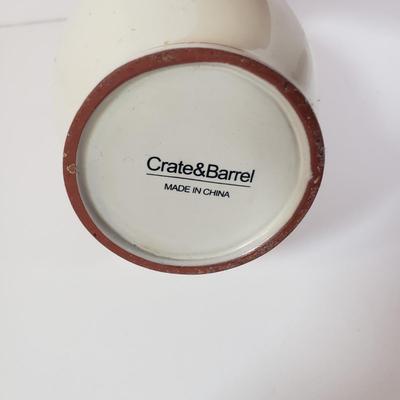 LOT 184K: Williams-Sonoma, Crate & Barrel, Terracotta & Assortment of Bowls made in Italy