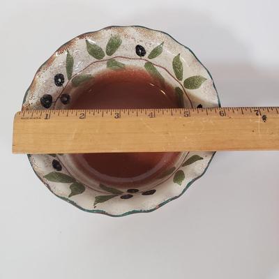 LOT 184K: Williams-Sonoma, Crate & Barrel, Terracotta & Assortment of Bowls made in Italy