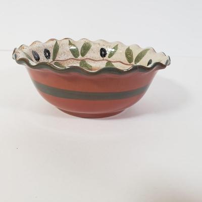 LOT 184K: Williams-Sonoma, Crate & Barrel, Terracotta & Assortment of Bowls made in Italy