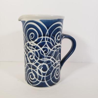 LOT 189K: Blue & White-Spode, Royal Doulton, Pfaltzgraff, Signed Art Pottery & More