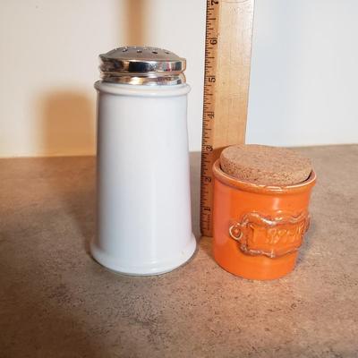 LOT 196K: Collection of Canisters, Decorative Bowls, Shaker Sets & More