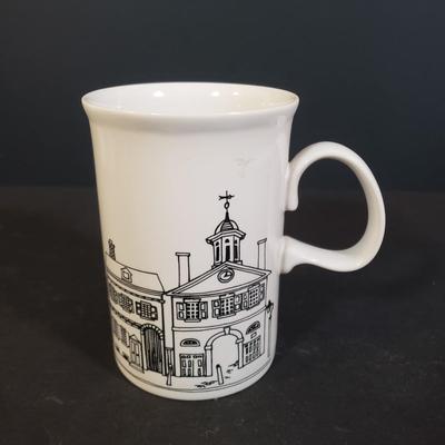 LOT 198K: Black & White Art Pottery, Keith Brymer, Early Rae Dunn Dragonfly Mug, Wedgwood & More