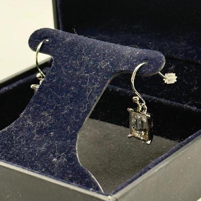 LOT 202J: Swarovski Crystal Earrings, Avon CZ Solitaires & Franco Gia NWT