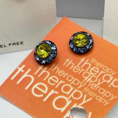 LOT 204J: Stud Earrings: Ralph Lauren, Cubic Zirconia & More