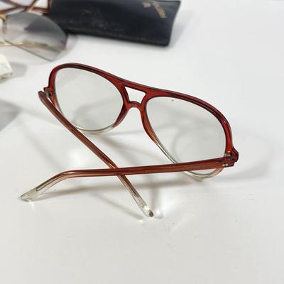 LOT 215L: Three Pairs of Large Fashion Glasses