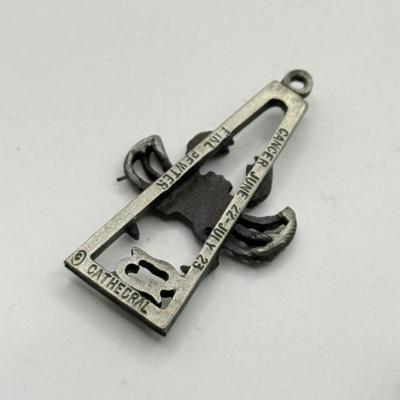 LOT 222J: Pewter Crab Cancer Zodiac Pendant, Large Flip Flop Pin, Crystal Earrings, Fish Earrings, Crab Earrings & More