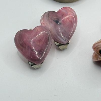 LOT 236J: Sonoma Shell Earrings NWT, Abalone Pink Oval Earrings, Pink Shell Charms & More