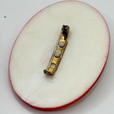 LOT 238J: 1980s Hallmark "When You're Hot, You're Hot!" Devil Pin, Pull String Plastic Pumpkin w/ Glasses & More