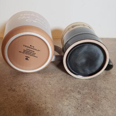 LOT 241K: Burnt Mill Potters, Monroe Salt Works, Signed Pottery Mugs & More