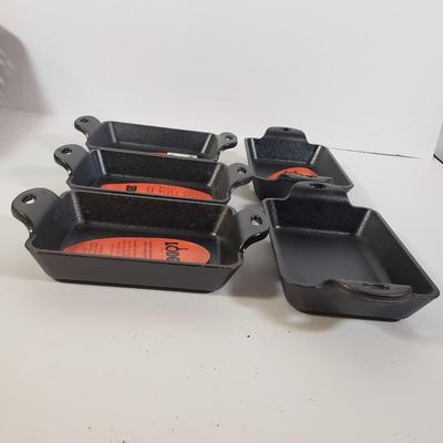 LOT 257K: Collection of Lodge Mini Cast Iron Pans-Never Used