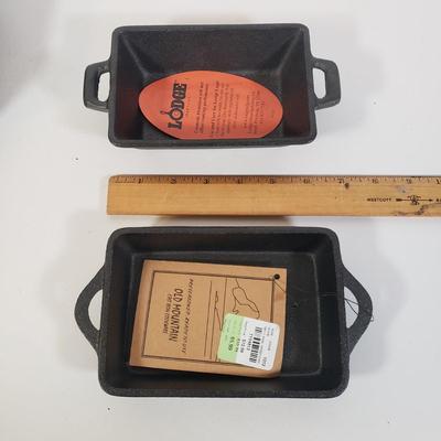 LOT 257K: Collection of Lodge Mini Cast Iron Pans-Never Used