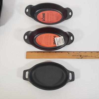 LOT 257K: Collection of Lodge Mini Cast Iron Pans-Never Used
