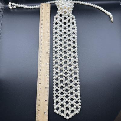 LOT 268J: Vintage "Pearl" Collection: Long Strands, Ties & More