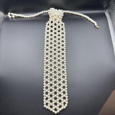 LOT 268J: Vintage "Pearl" Collection: Long Strands, Ties & More