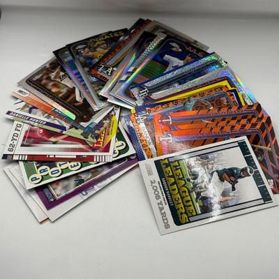 LOT 270J: Collection of Sports Cards: Saquon Barkley NFL Philadelphia Eagles League Leaders, more Football & Baseball