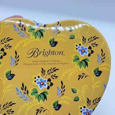 LOT 271K: British Museum Sarcophagi Tins & Brighton Folk Art Heart Tin