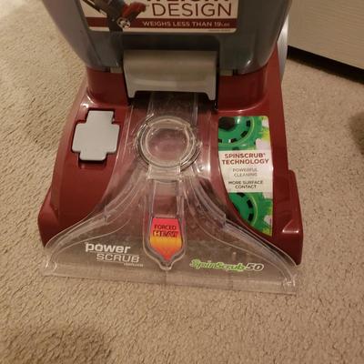 LOT 277K: Hoover Power Scrub Carpet Cleaner