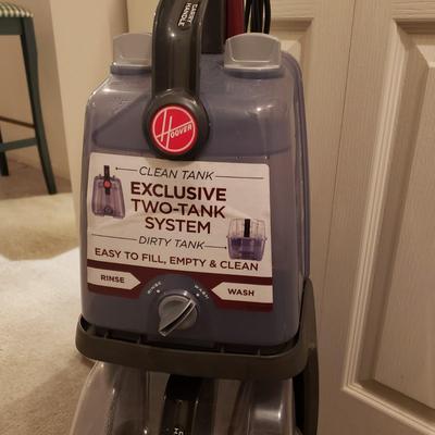 LOT 277K: Hoover Power Scrub Carpet Cleaner