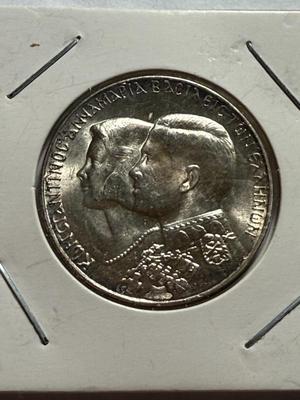 Greece 30 Drachmai 1964 KM#87 UNC Royal Wedding Silver Coin (ASW: 0.3222oz x SPOT) as Pictured.