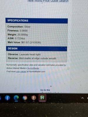 FRANCE 1831 Louis Philippe I French Silver 5 Francs Coin (.900 Silver ASW), as Pictured.