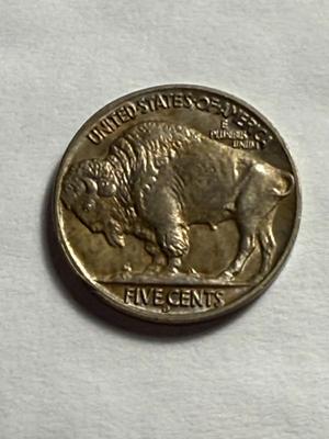1938-D Uncirculated Condition Lightly Toned Buffalo Nickel as Pictured.
