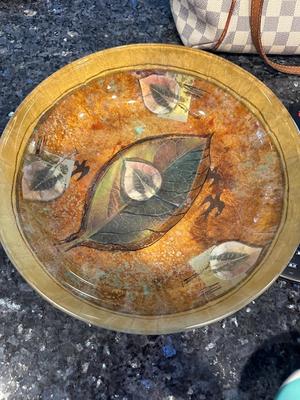 Signed bowl by S. Ward 6/500