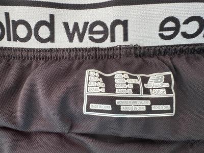 4 New Balance ladies shorts with under shorts wear size Large