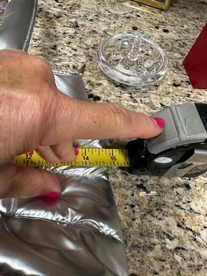 brand new Puffy silver tote