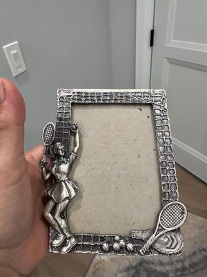 ladies tennis picture frame