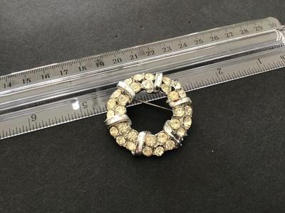Vintage Rhinestone Brooch