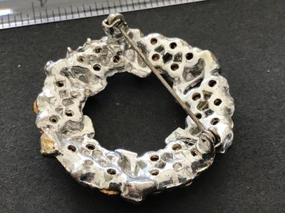 Vintage Rhinestone Brooch