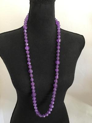 Vintage Purple Necklace
