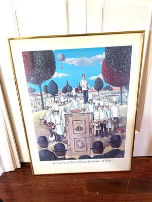 LE RUTH'S OF NEW ORLEANS BY JEAN PAUL SERRIER OF PARIS 1977 **See Description**